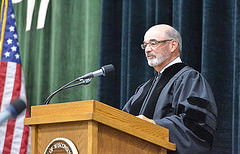 Mike Falbo at UWP 2015 Commencement