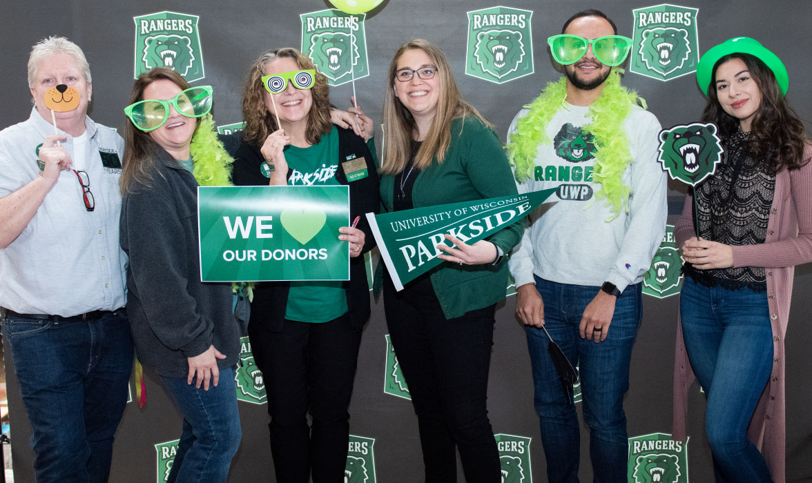 Heather McGee and Linda Bevec and other Parkside staff