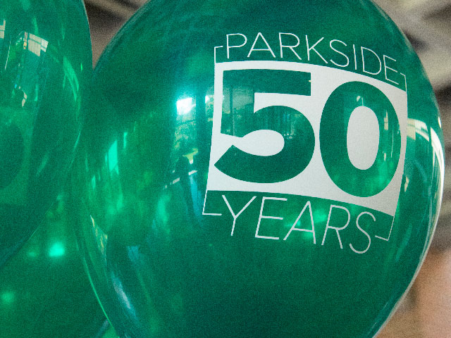 Parkside 50 years balloon