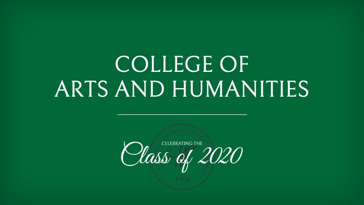 College of Arts and Humanities Full Commencement Video