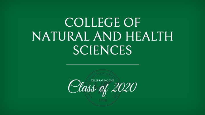 College of Natural and Health Sciences Full Commencement Video
