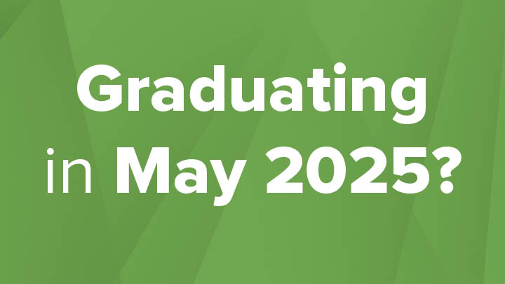 GRADUATING IN MAY 2025 TEXT