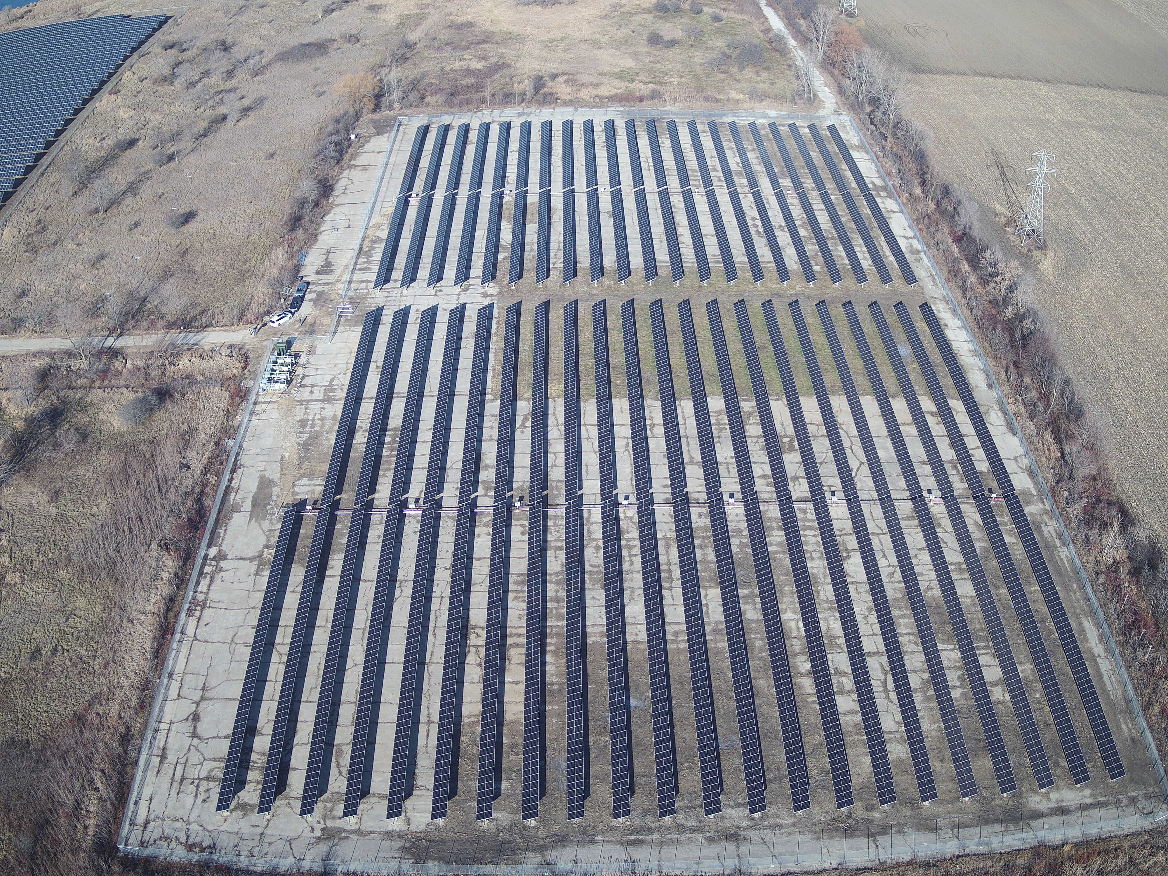UW Parkside Solar Array Site. Photo by McKinstry
