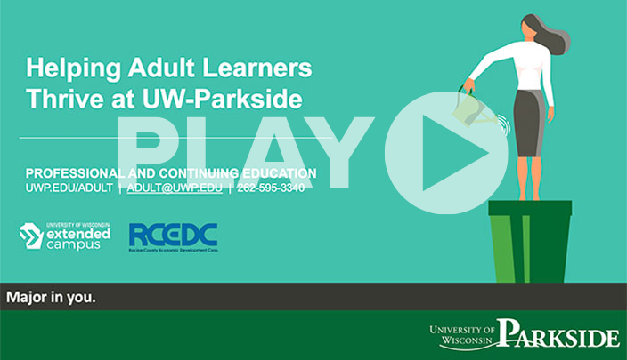 Helping Adult Learners Thrive at UW-Parkside
